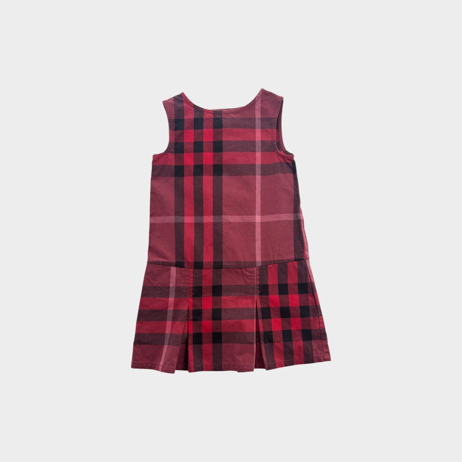 Burberry Plaid Dress, Size 8