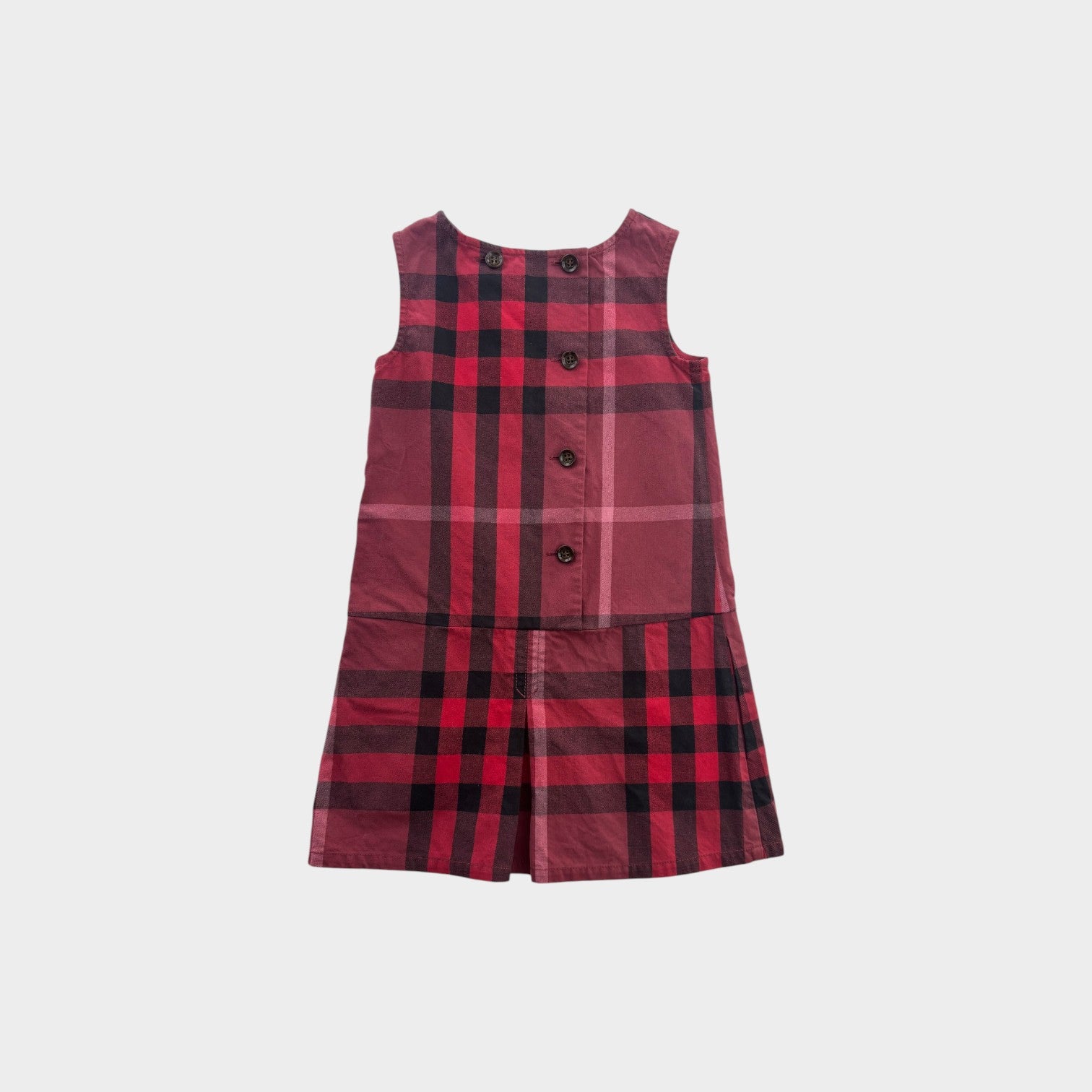 Burberry Plaid Dress, Size 8