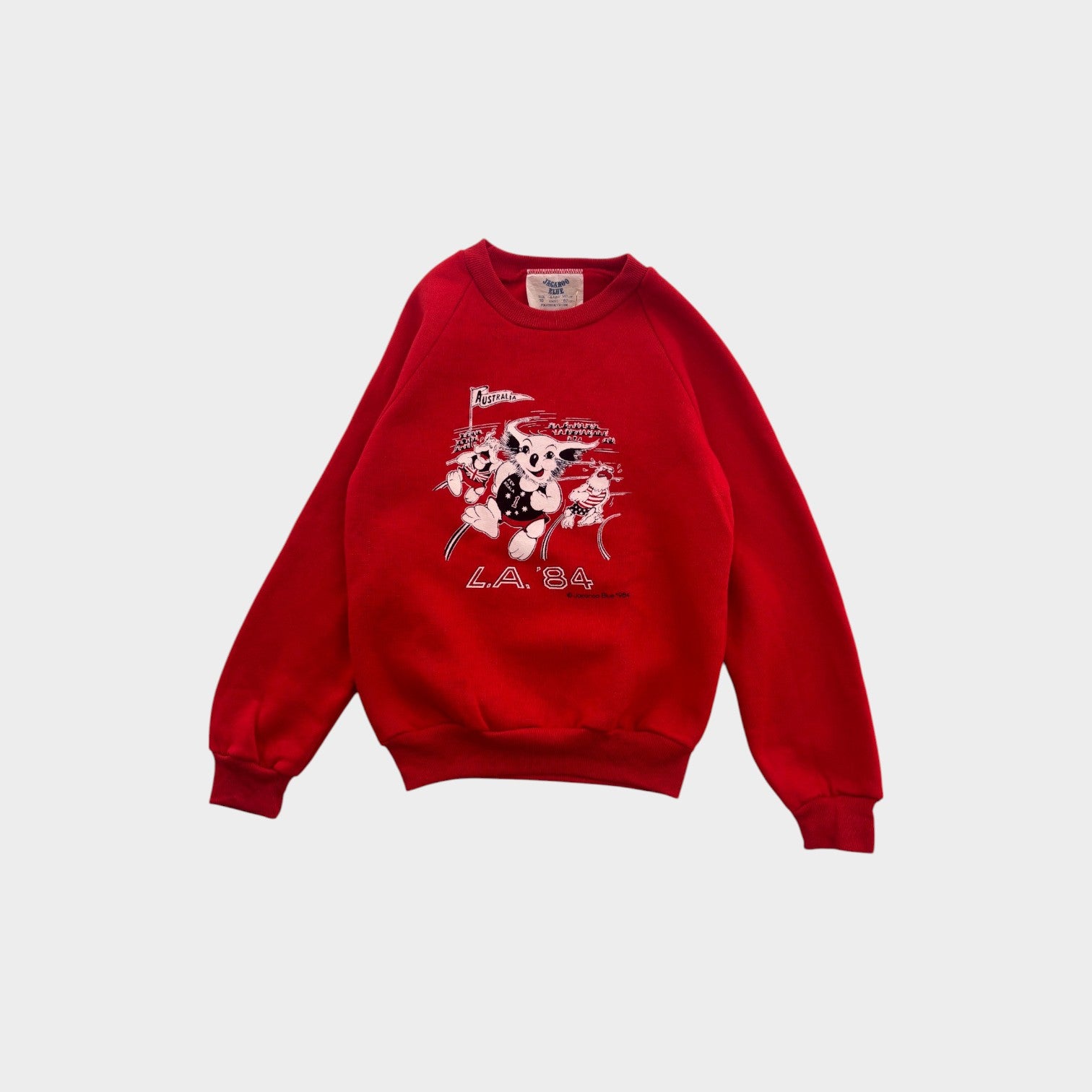 Vintage Red '84 Olympics Jumper, Size 10