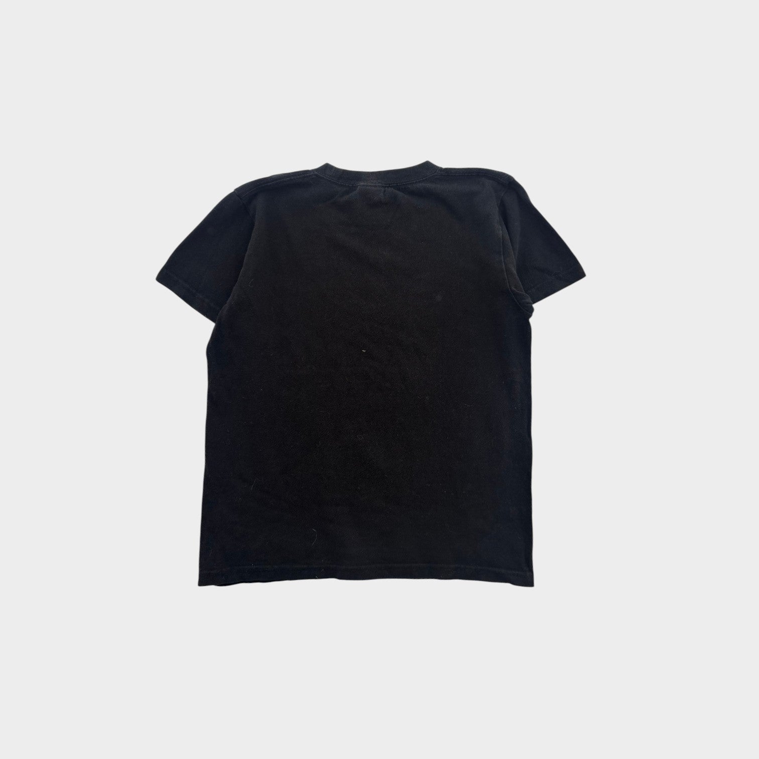Black Kanji Print T-Shirt, Size 8-10