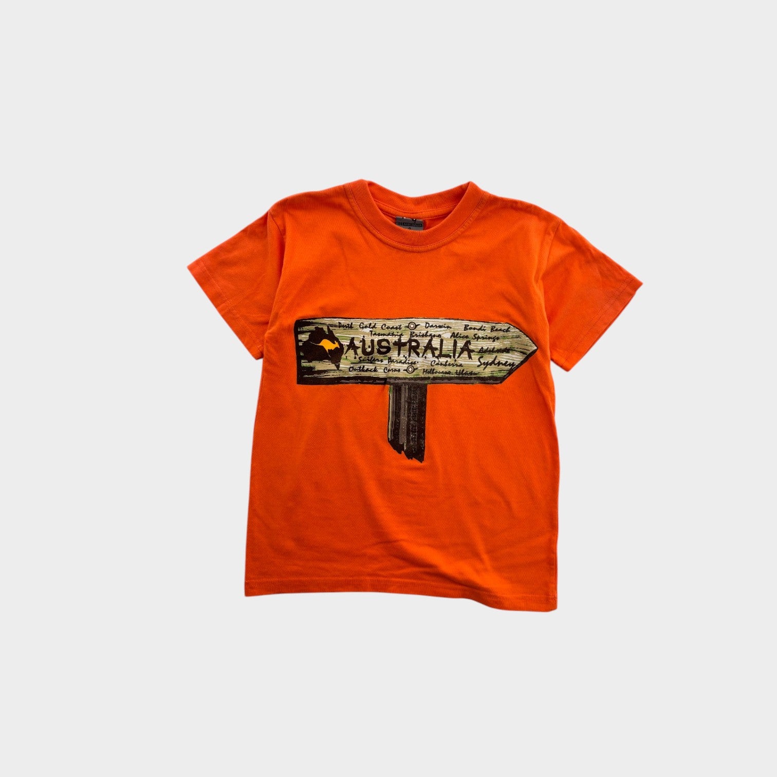 Retro Australia Souvenir T-Shirt, Size 8