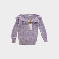 Bella & Lace Knit Jumper, Size 7-8