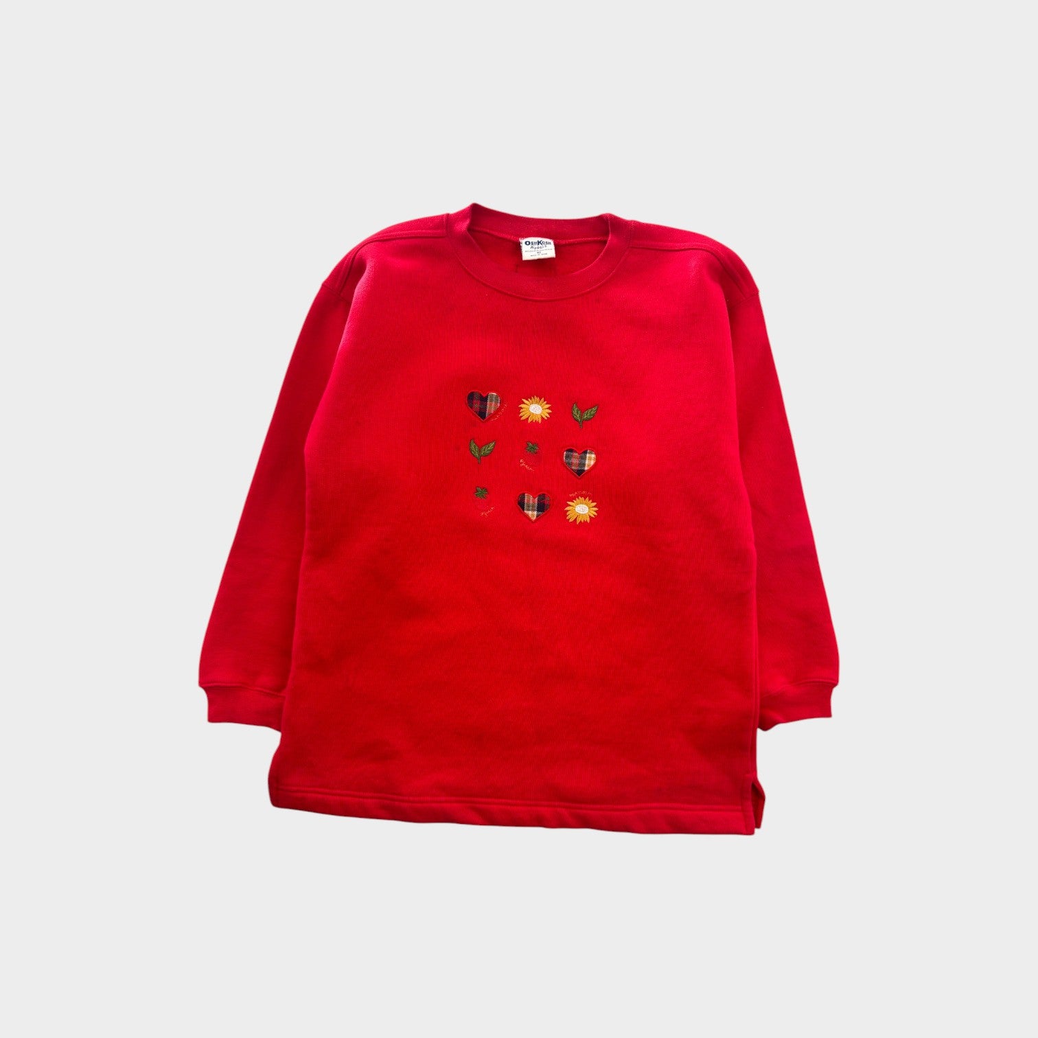 Vintage Oshkosh B'Gosh Red Jumper, Size 10