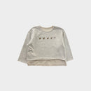 Layered Long Sleeve Top, Size 8-9