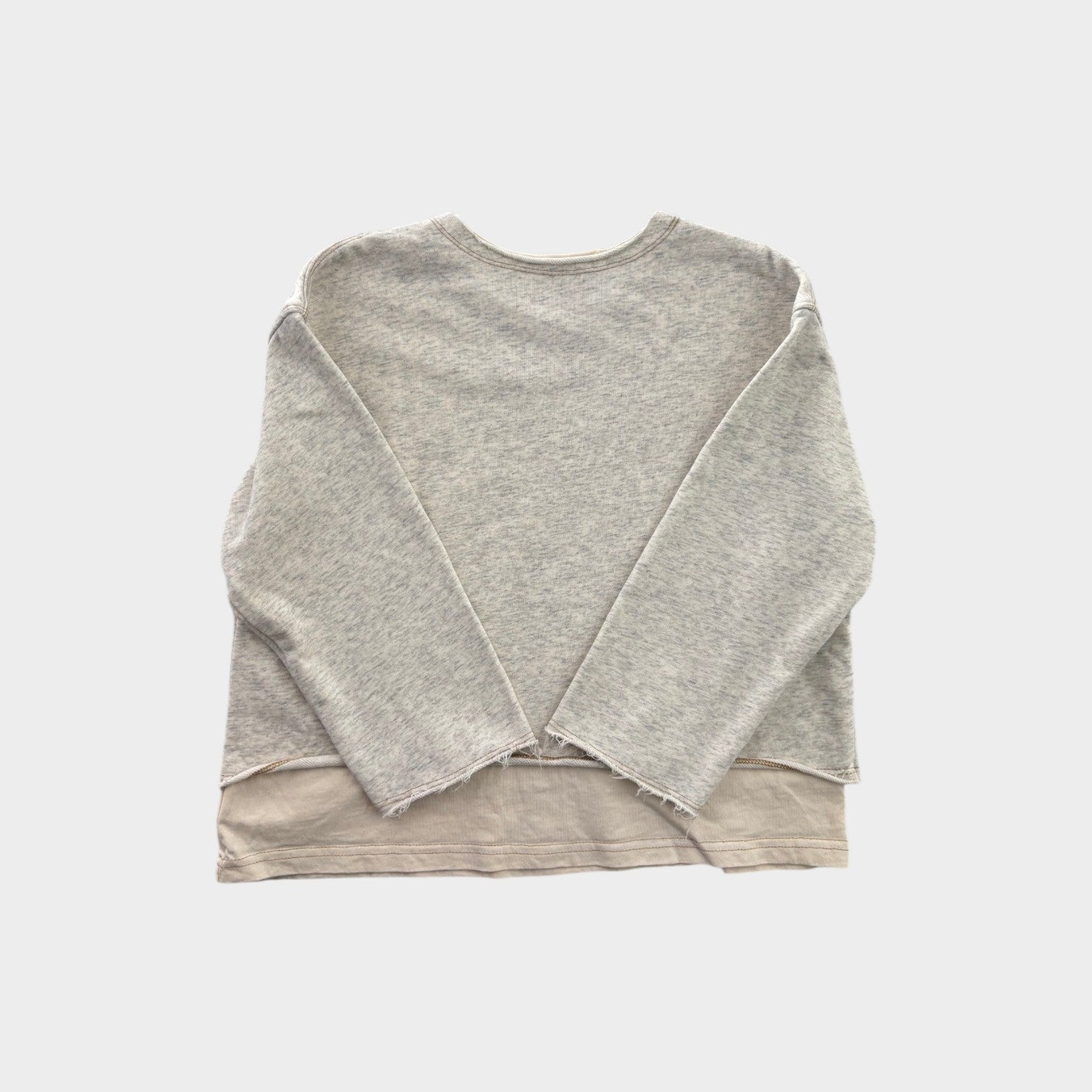 Layered Long Sleeve Top, Size 8-9