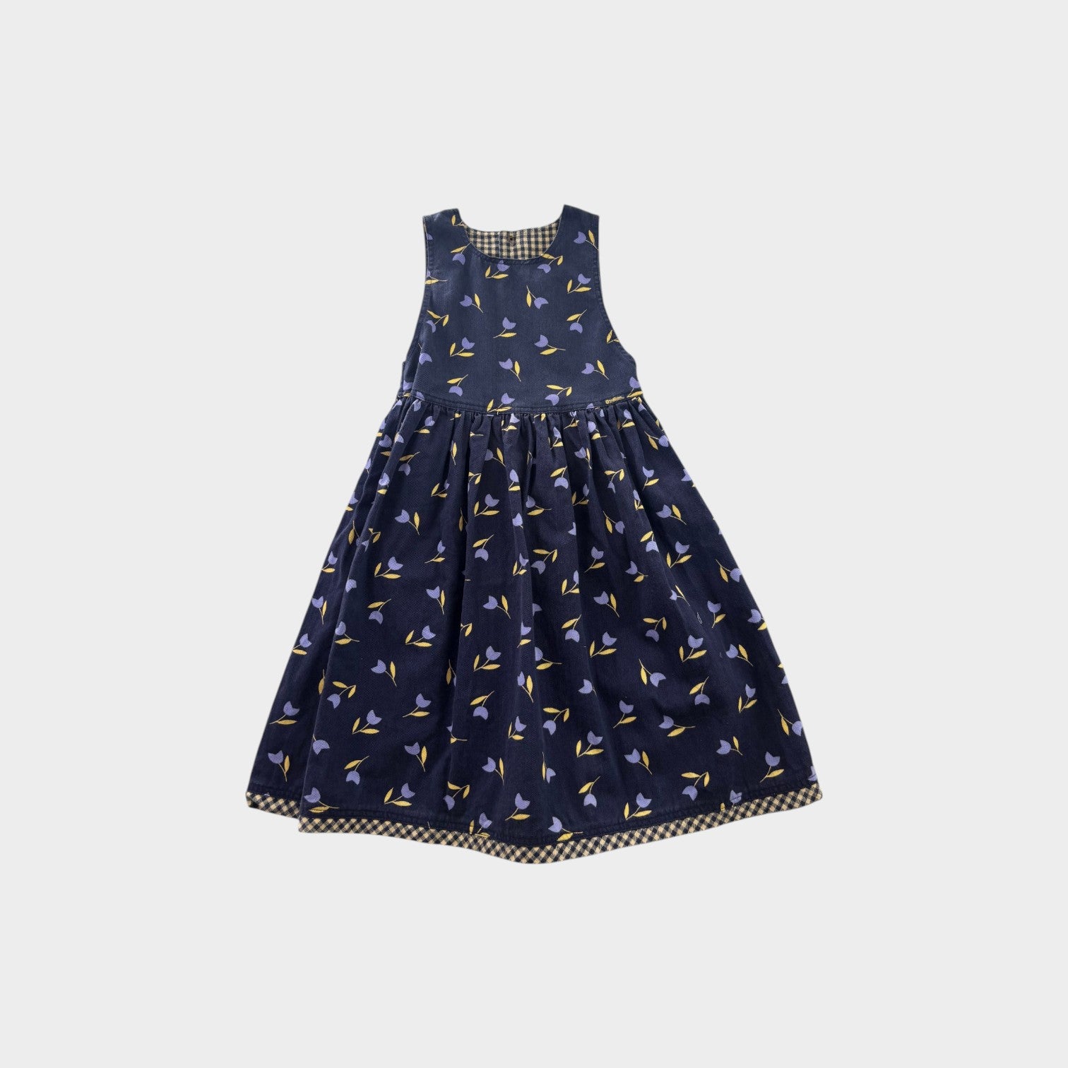 Vintage Oshkosh B'Gosh Navy Denim Dress, Size 7
