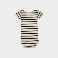 Petit Bateau Stripe Bodysuit, Size 000