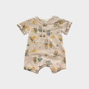 Purebaby Beach Animals Romper, Size 0000