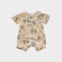 Purebaby Beach Animals Romper, Size 0000