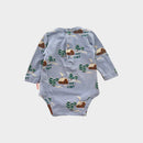 Tiny Cottons Woodland Cabin Bodysuit, Size 000
