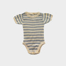 Nature Baby Striped Knit Romper, Size 000