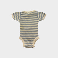 Nature Baby Striped Knit Romper, Size 000