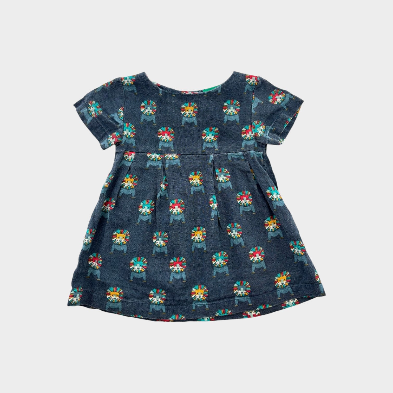 Little Green Radicals Lion Dress, Size 000 – To The Moon Kids