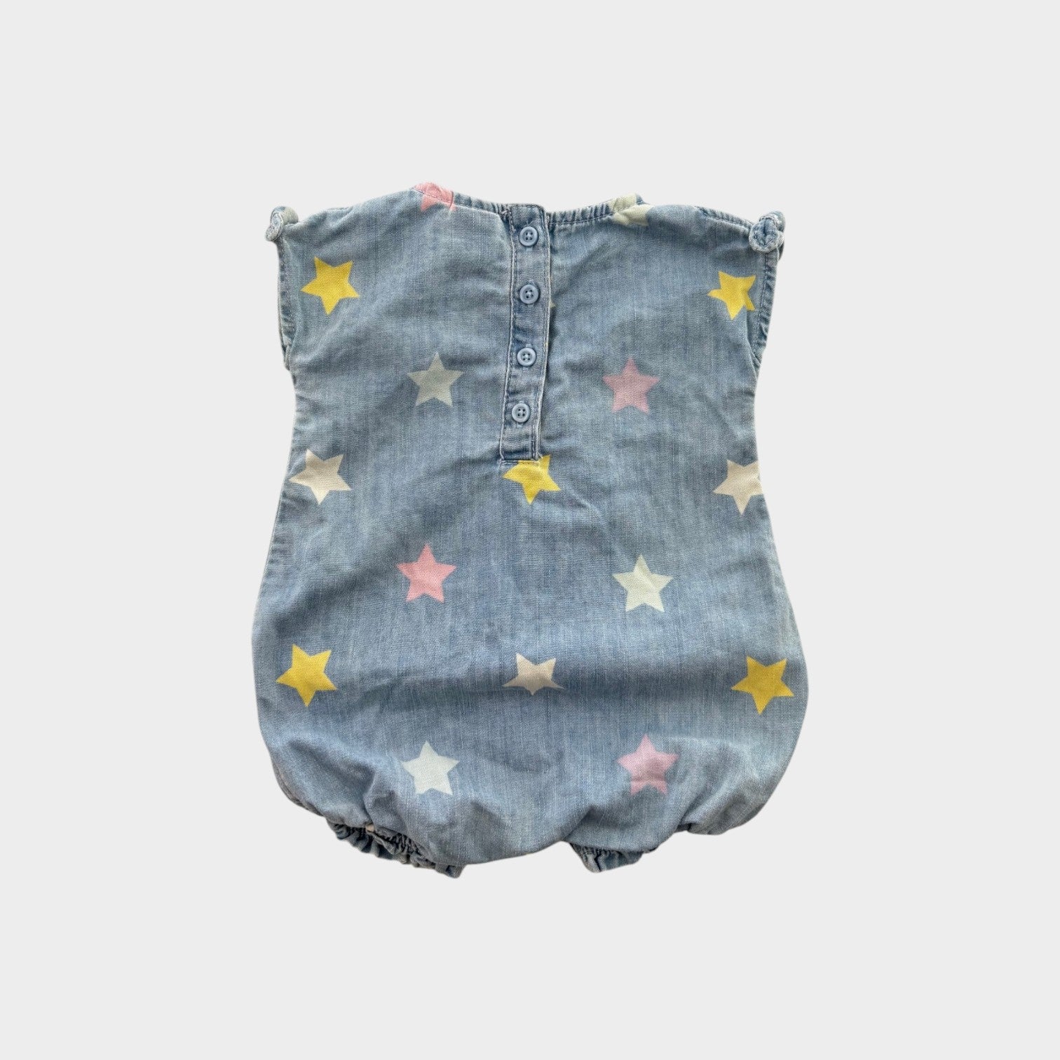 Gap Denim Stars Romper, Size 000