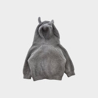 Jamie Kay Grey Knit Cardigan, Size 000