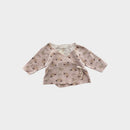 Jamie Kay Floral Wrap Top, Size 0000