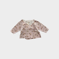 Jamie Kay Floral Wrap Top, Size 0000
