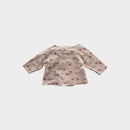 Jamie Kay Floral Wrap Top, Size 0000