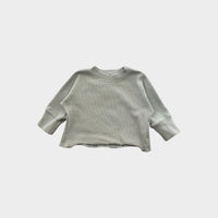 Worrn Ribbed Long Sleeve T-Shirt, Size 000