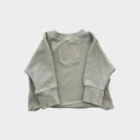 Worrn Ribbed Long Sleeve T-Shirt, Size 000