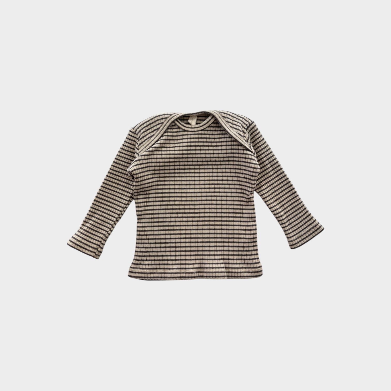Quincy Mae Stripe Long Sleeve, Size 000