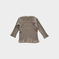 Quincy Mae Stripe Long Sleeve, Size 000