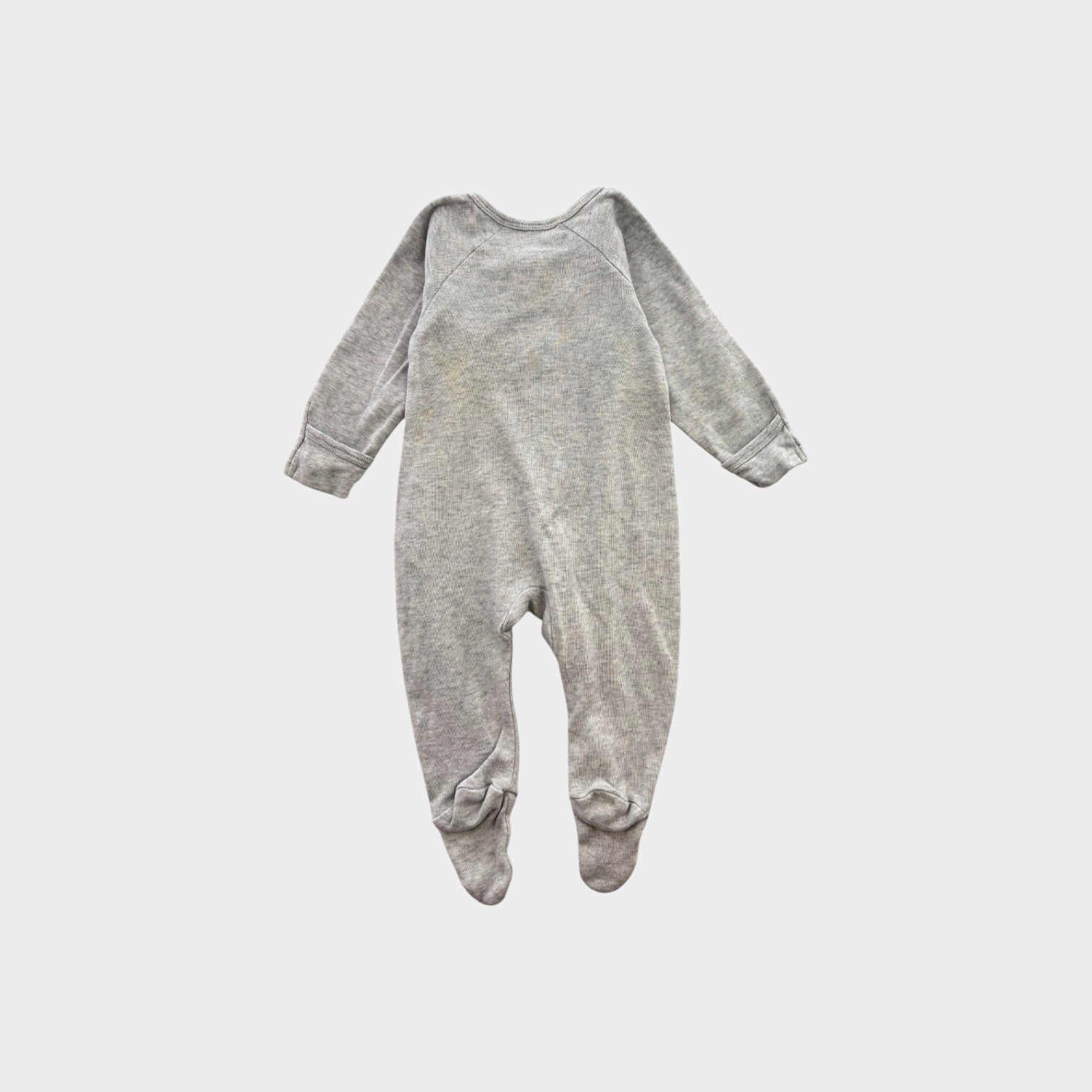 Purebaby Grey Onesie, Size 000