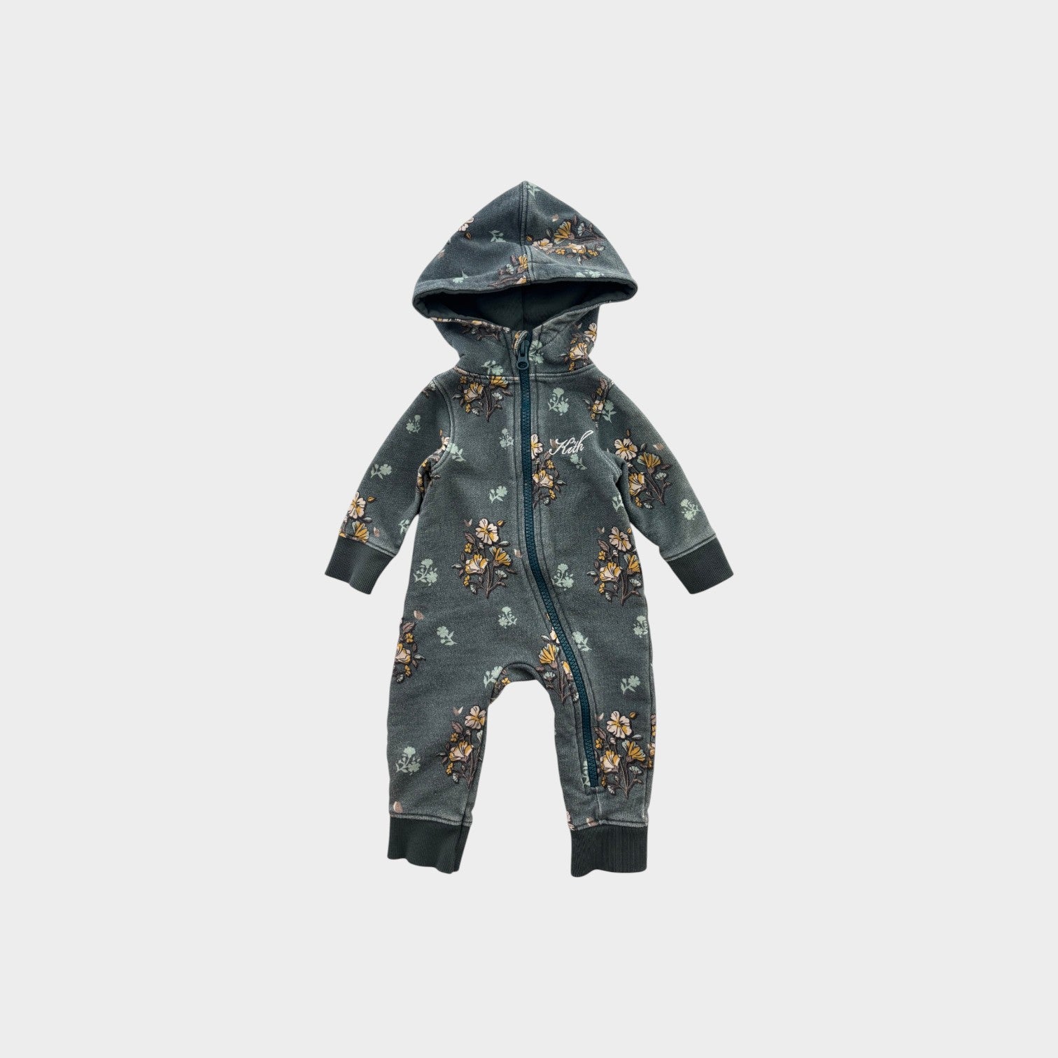 Kith New York Floral Onesie, Size 000