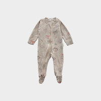 Purebaby Animal Onesie, Size 000