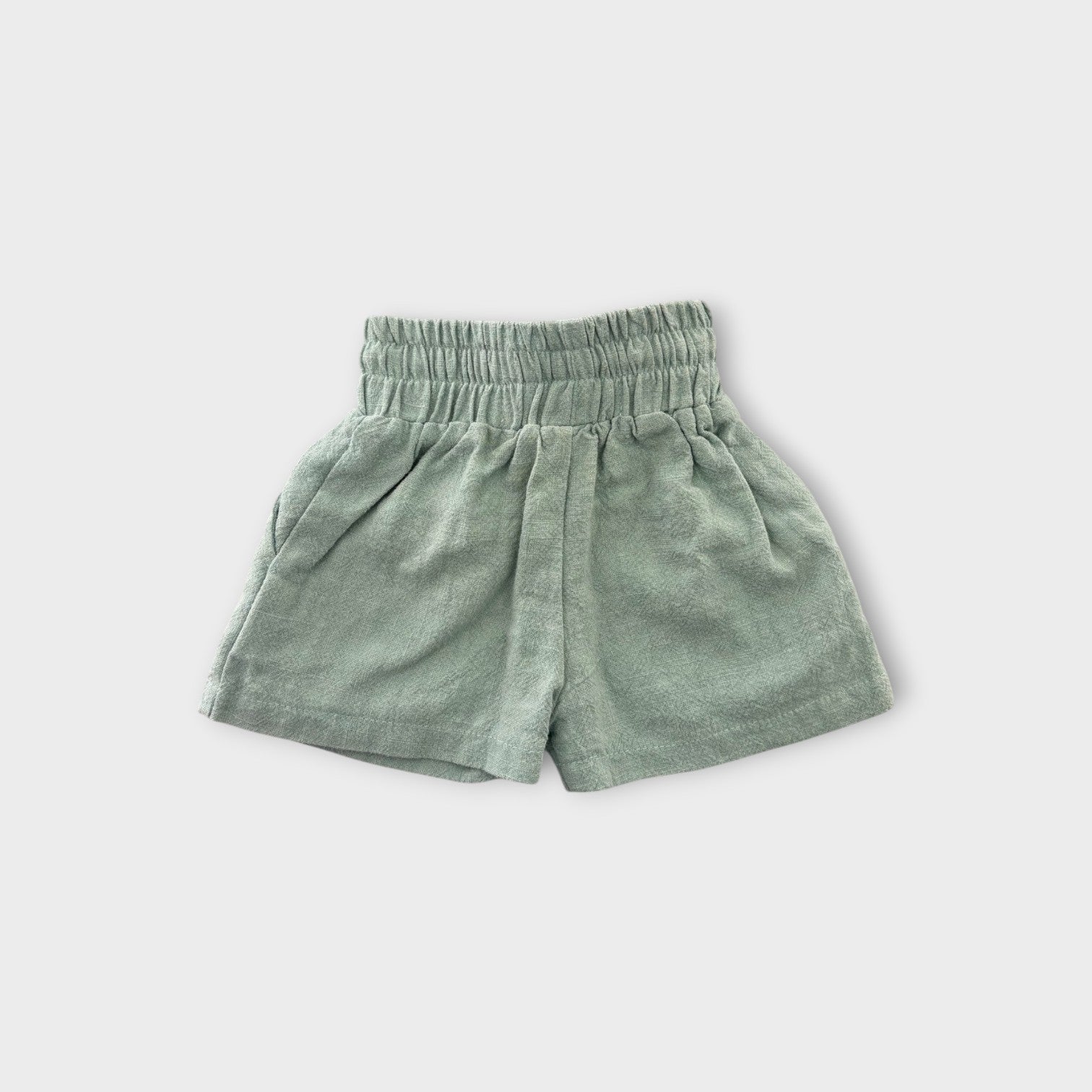 Baby Bird Linen Shorts, Size 00