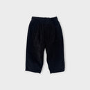 Petit Lem Black Corduroy Pants, Size 00-0