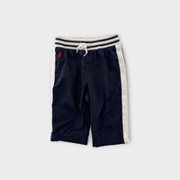 RL Navy Stripe Track Pant, Size 00