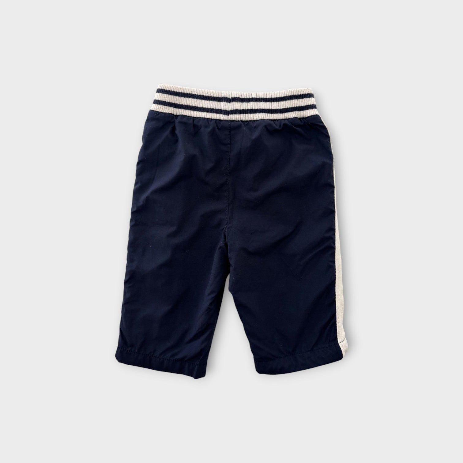RL Navy Stripe Track Pant, Size 00