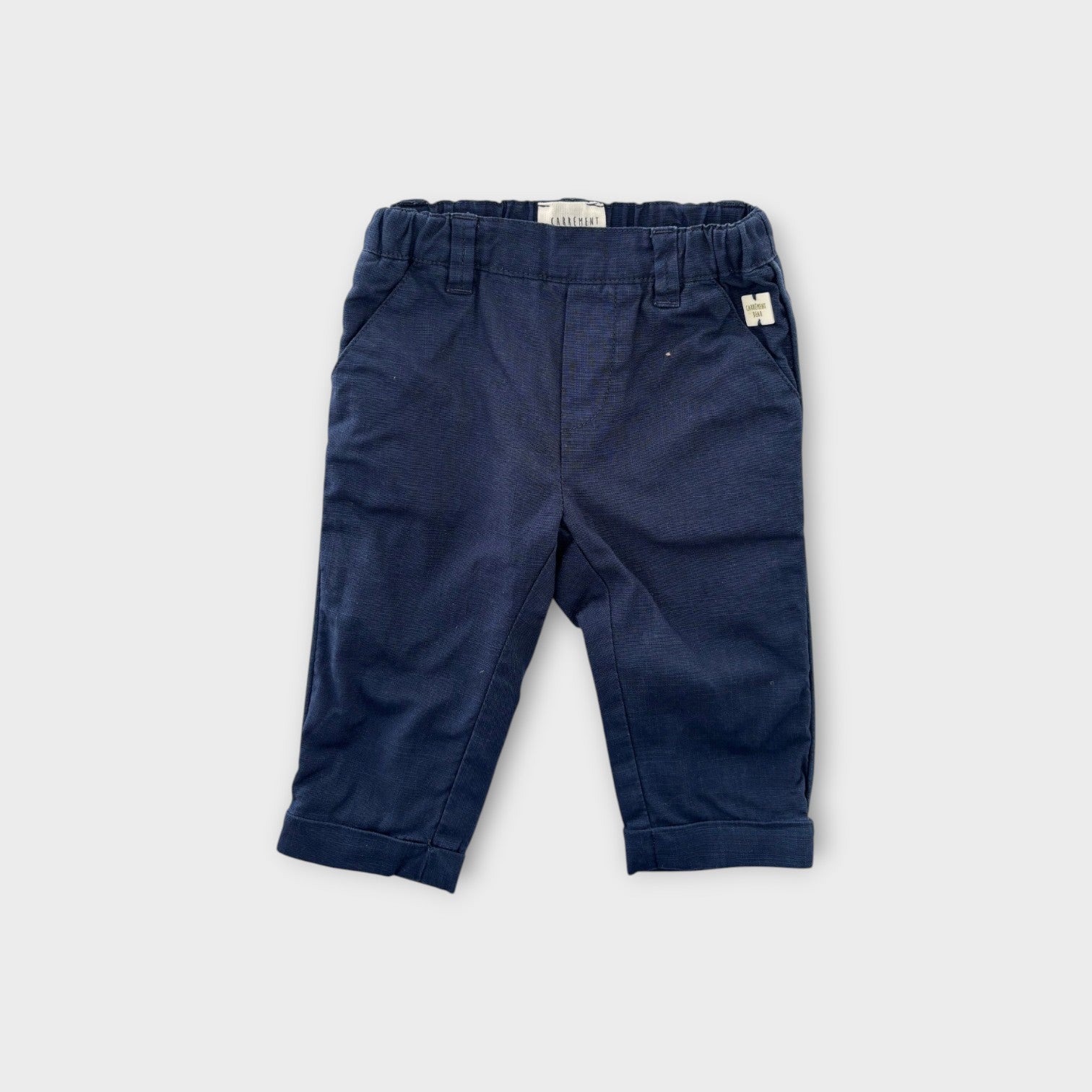 Carrement Beau Navy Chino Pants, Size 00