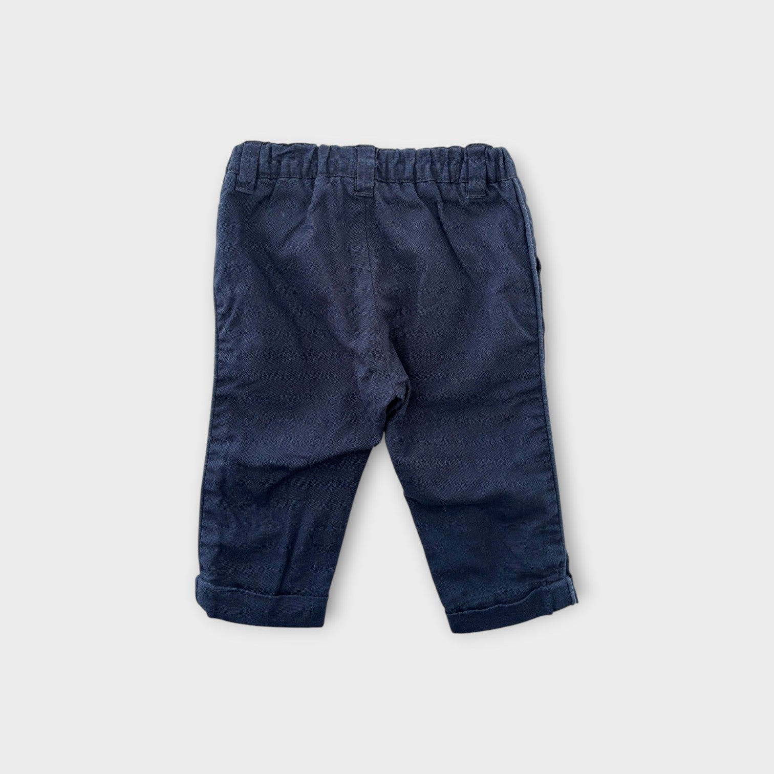 Carrement Beau Navy Chino Pants, Size 00