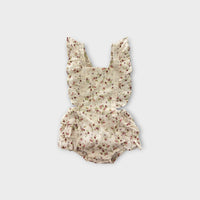 Jamie Kay Floral Frill Romper, Size 00