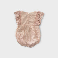 Jamie Kay Lace Romper, Size 00