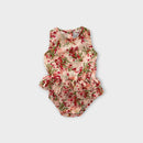 Bella & Lace Floral Romper, Size 00