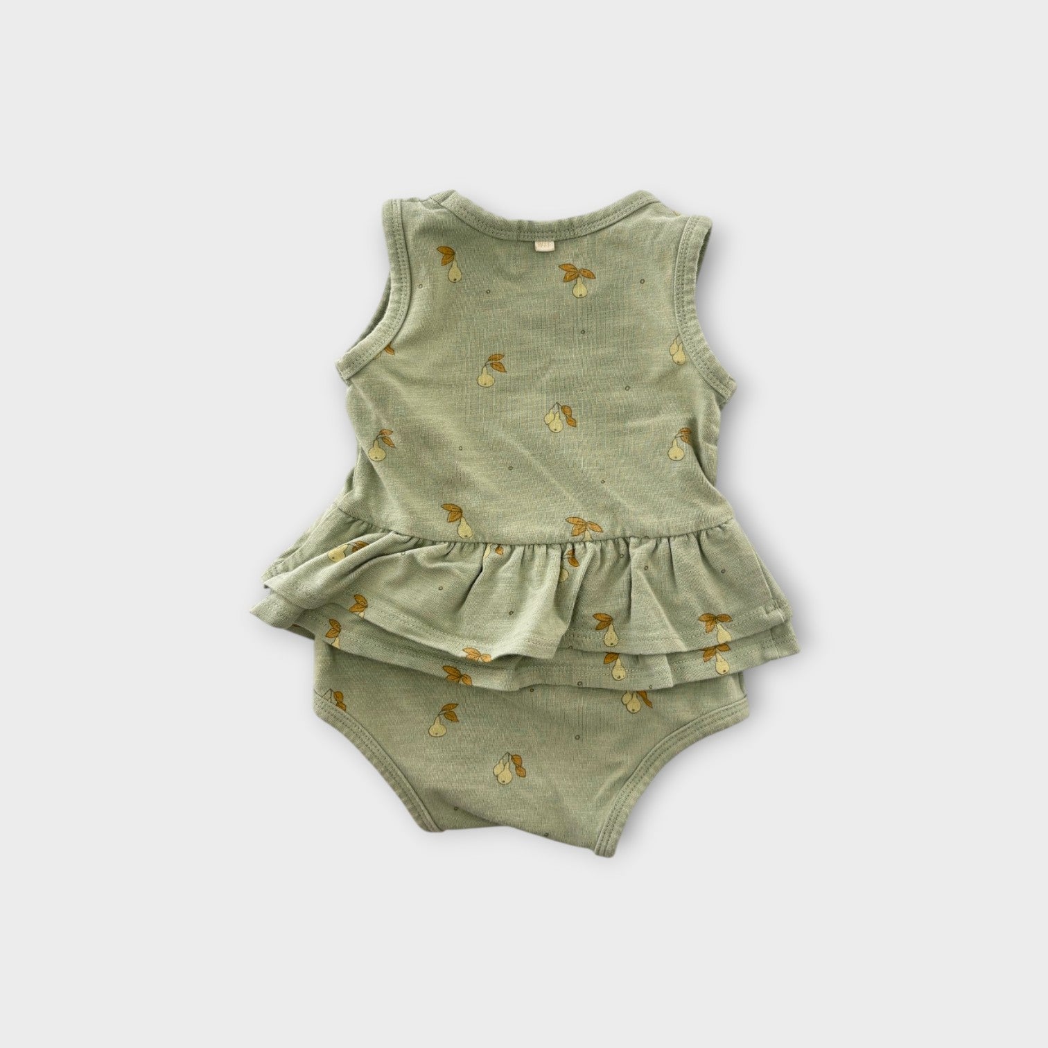 Wilson & Frenchy Pear Frill Romper, Size 00