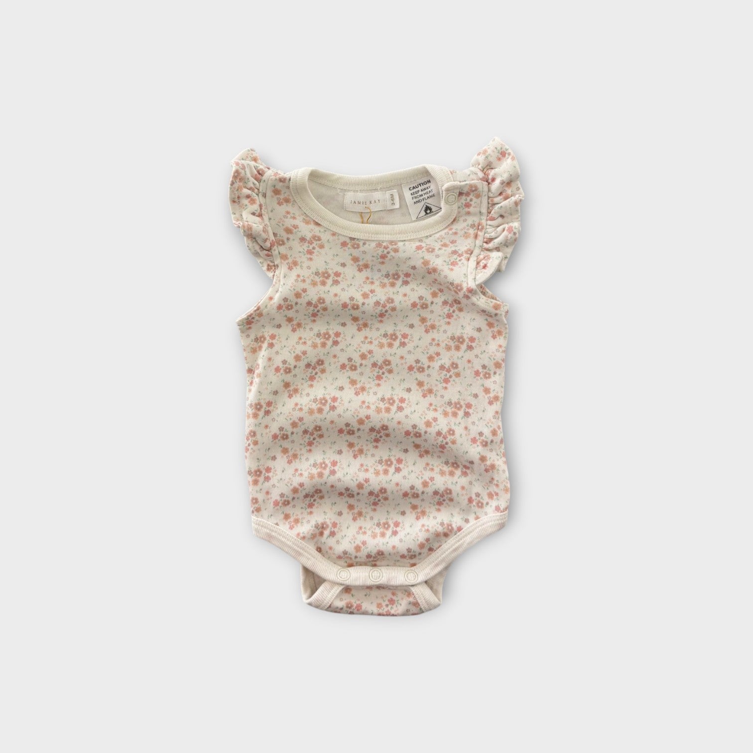 Jamie Kay Floral Bodysuit, Size 00
