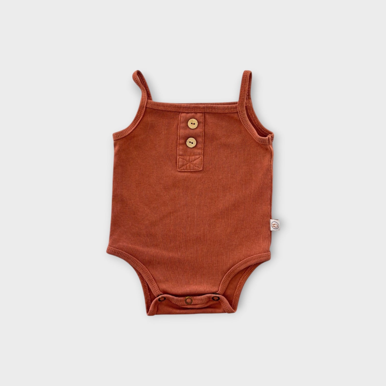 Halo & Horns Rust Bodysuit, Size 00