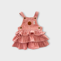 Hux Corduroy Pinafore Dress, Size 00