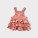 Hux Corduroy Pinafore Dress, Size 00