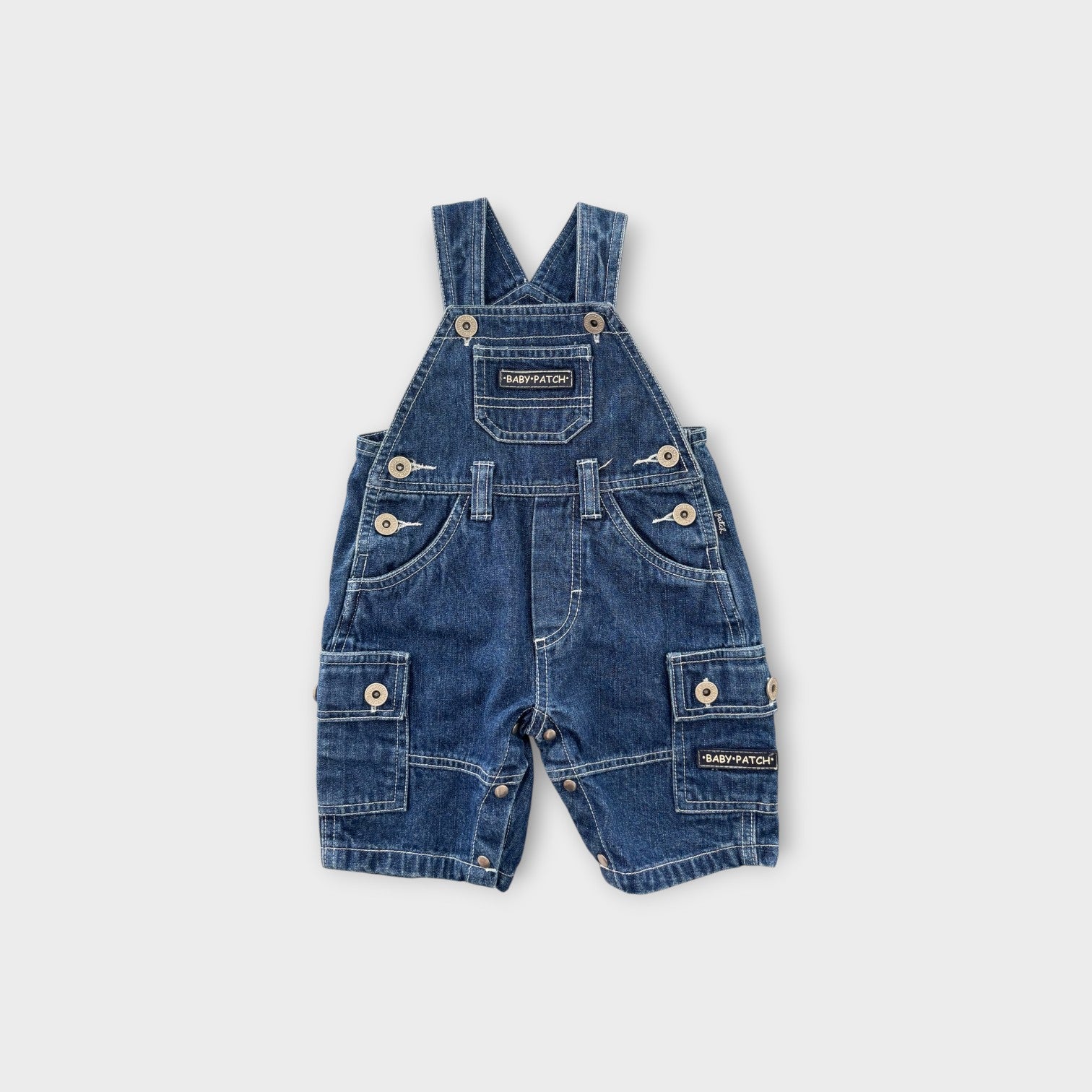 Pumpkin Patch Denim Overalls, Size 00