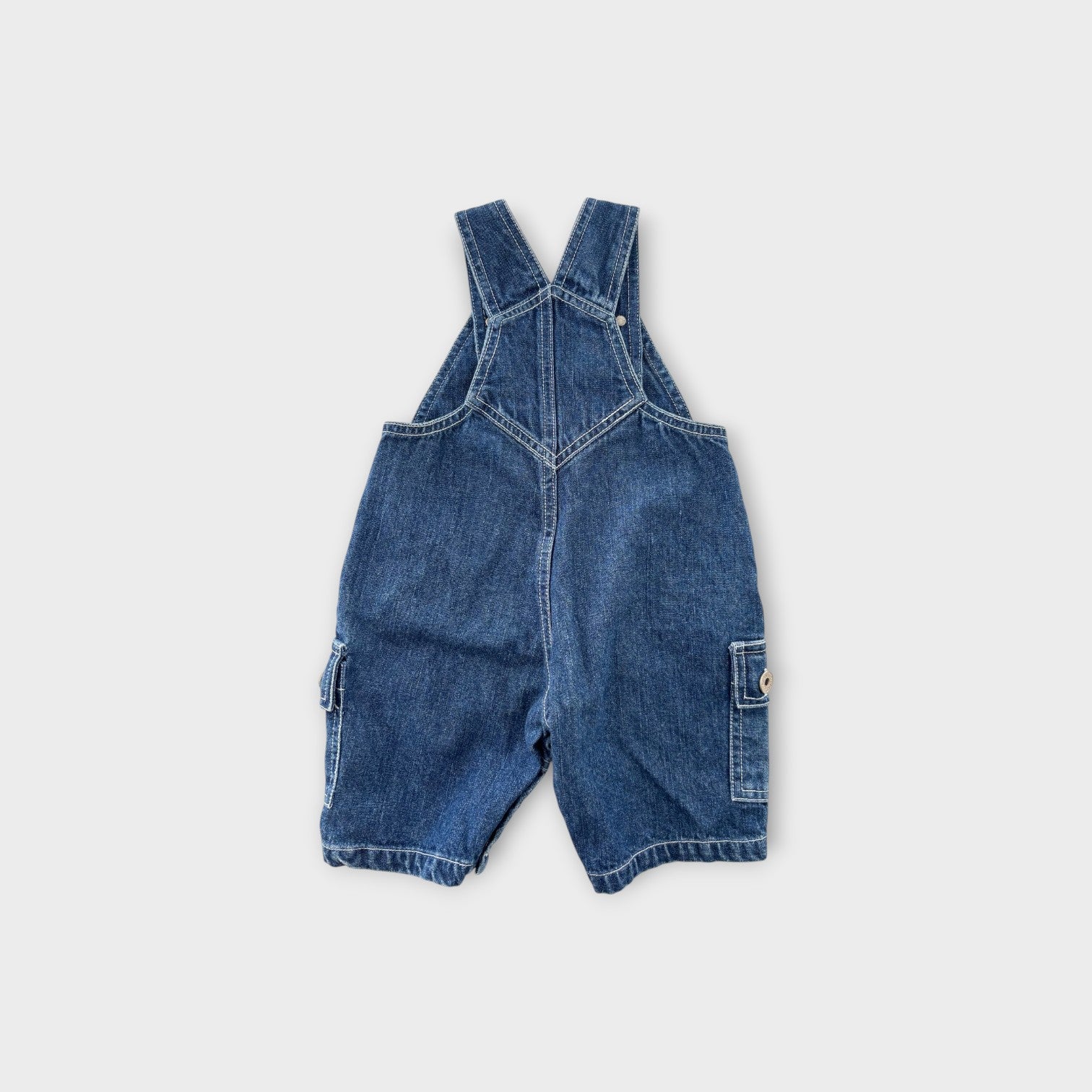 Pumpkin Patch Denim Overalls, Size 00