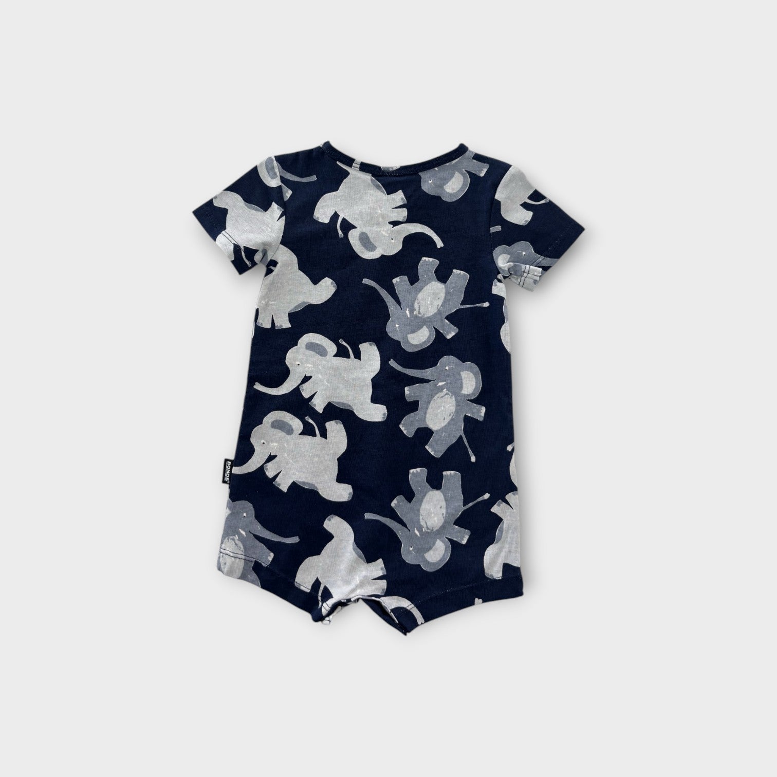 Bonds Elephant Print Romper, Size 00