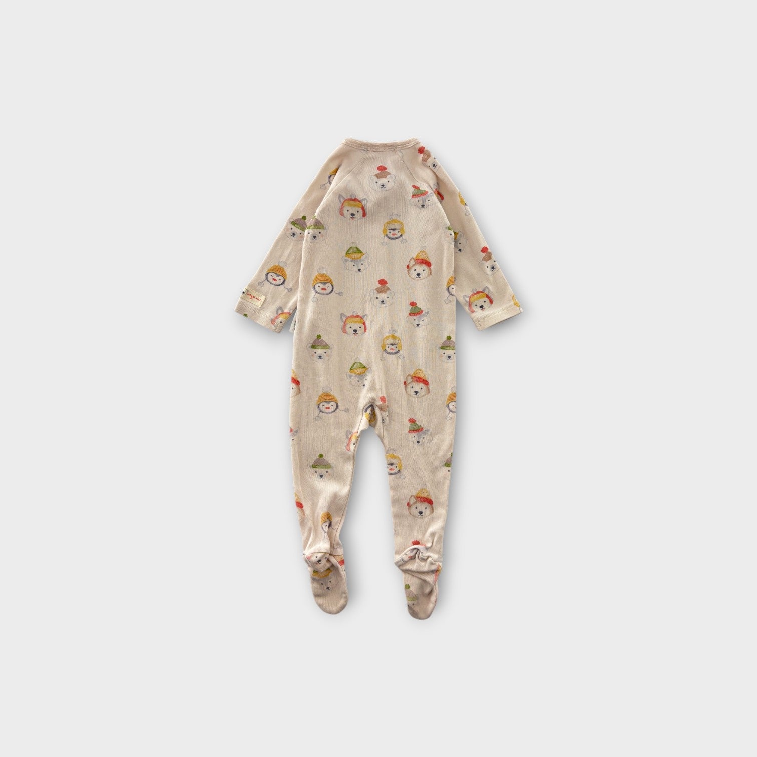 Purebaby Animal Onesie, Size 00