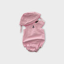 Nautica Seersucker Romper & Hat Set, Size 00