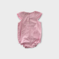 Nautica Seersucker Romper & Hat Set, Size 00