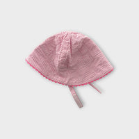 Nautica Seersucker Romper & Hat Set, Size 00